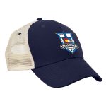 Everyday Embroidered Ball Cap Navy/Natural